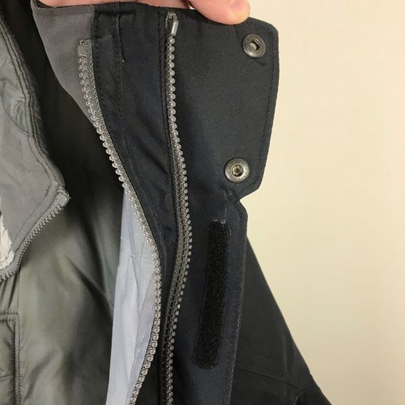 Vintage MEC Black Winter Snow Shell Coat &‎ Liner - Picture 16 of 16